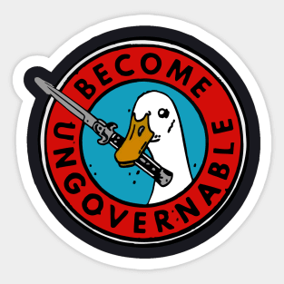 Become Ungovernable Sticker